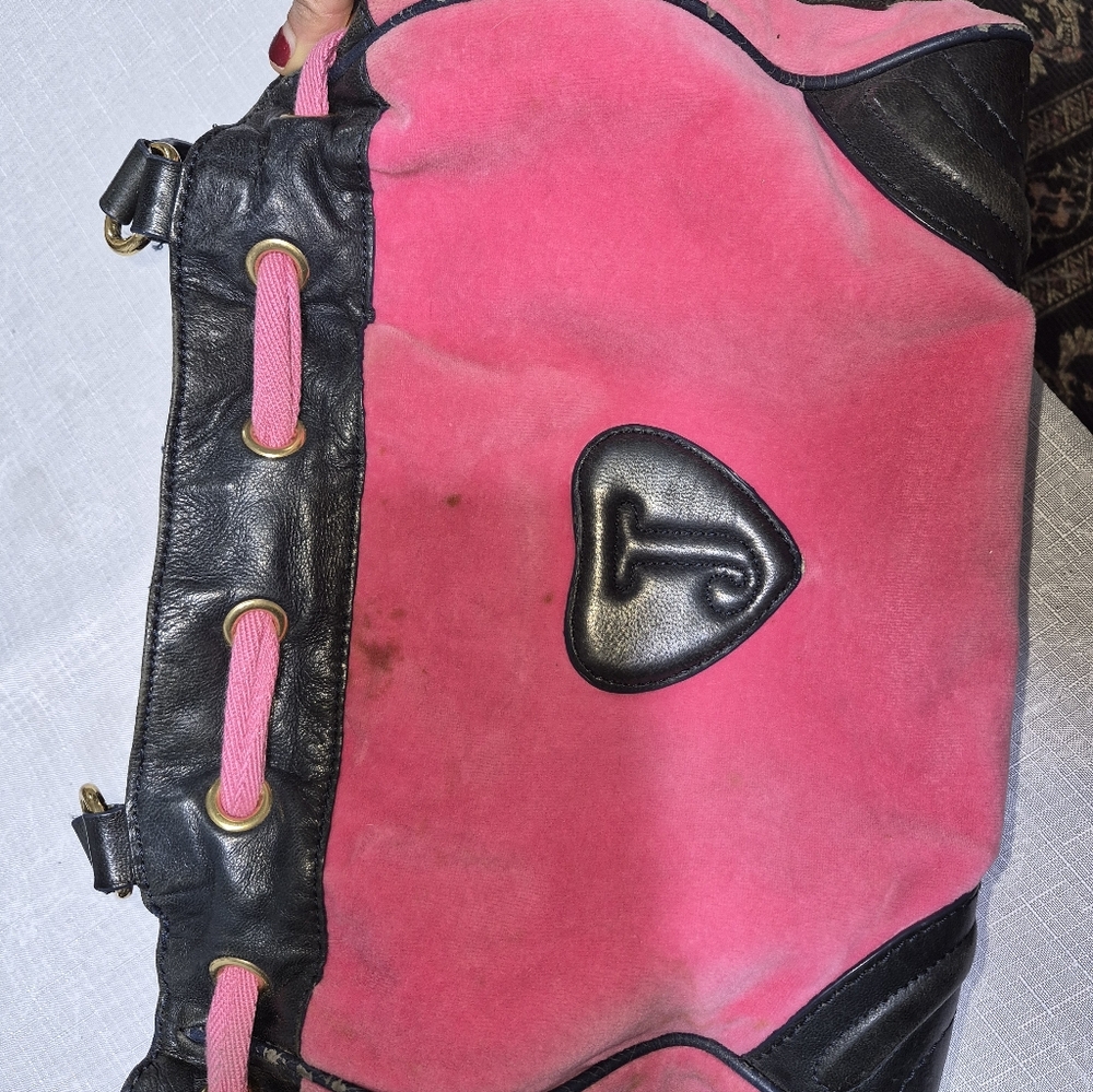 Juicy Couture Velour Daydreamer Bag( Pink) - Picture 9 of 15